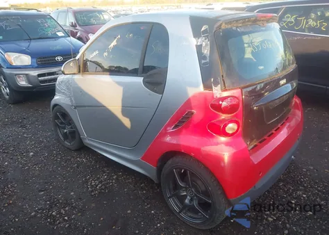 2013 Smart Fortwo Passion from USA, damaged, VIN WMEEJ3BA9DK687226